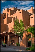 Loreto Inn Entrance. Santa Fe, New Mexico, USA