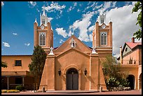 Church San Felipe de Neri. Albuquerque, New Mexico, USA ( color)