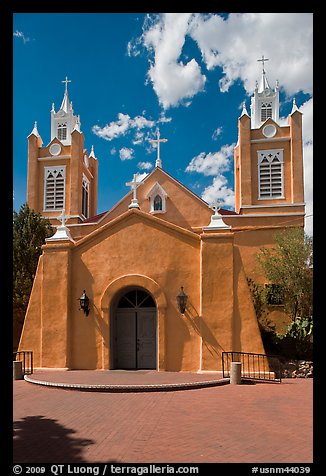 San Felipe de Neri church. Albuquerque, New Mexico, USA