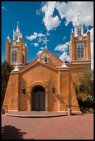 San Felipe de Neri church. Albuquerque, New Mexico, USA ( color)
