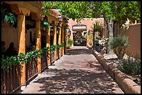 Alley, old town. Albuquerque, New Mexico, USA ( color)