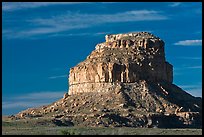 Fajada Butte, early morning. Chaco Culture National Historic Park, New Mexico, USA