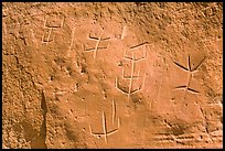 Petroglyphs. Chaco Culture National Historic Park, New Mexico, USA