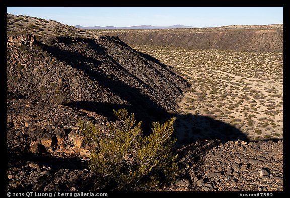 Kilbourne Hole maar crater. Organ Mountains Desert Peaks National Monument, New Mexico, USA
