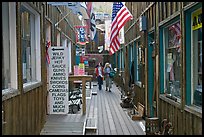 Alley. Virginia City, Nevada, USA ( color)