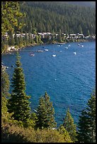 Incline Village, North shore, Lake Tahoe, Nevada. USA ( color)