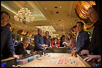 Casino craps game. Las Vegas, Nevada, USA