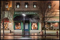 Historic Sierra Pacific railroad office in downtown. Reno, Nevada, USA ( color)