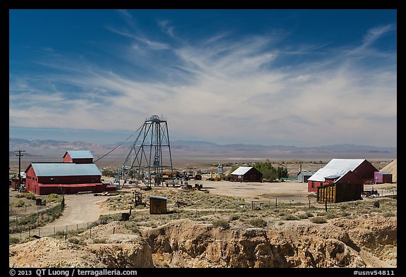 Tonopah historic mining park. Nevada, USA