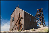 Mining structures. Nevada, USA ( color)