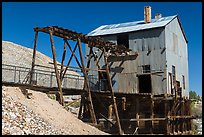 Historic mining building. Nevada, USA ( color)