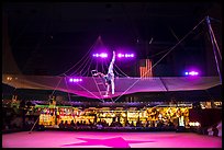 Acrobat, Circus Circus casino. Reno, Nevada, USA ( color)
