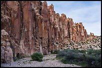 Stone Cathedral, Valley of Faces. Basin And Range National Monument, Nevada, USA ( color)
