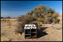 Abandonned stove, Gold Butte ghost town. Gold Butte National Monument, Nevada, USA ( color)