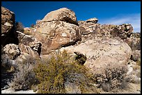 Village Site, Shooting Gallery. Basin And Range National Monument, Nevada, USA ( color)