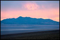 Troy Mountain at sunrise. Basin And Range National Monument, Nevada, USA ( color)