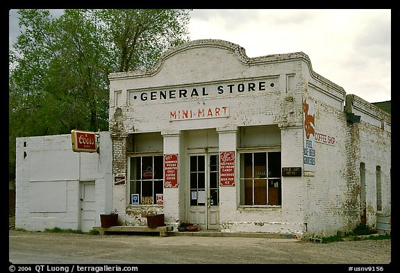 General store. Nevada, USA (color)