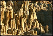 Cathedral-like spires, Cathedral Gorge State Park. Nevada, USA ( color)