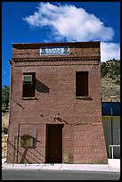 Old brick house, Pioche. Nevada, USA