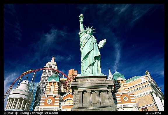 New York New York casino. Las Vegas, Nevada, USA