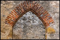 Portal, Convento, Mission San Jose. San Antonio, Texas, USA ( color)