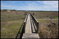 Deck over dried Buchanan Lake, Tow. Texas, USA ( color)