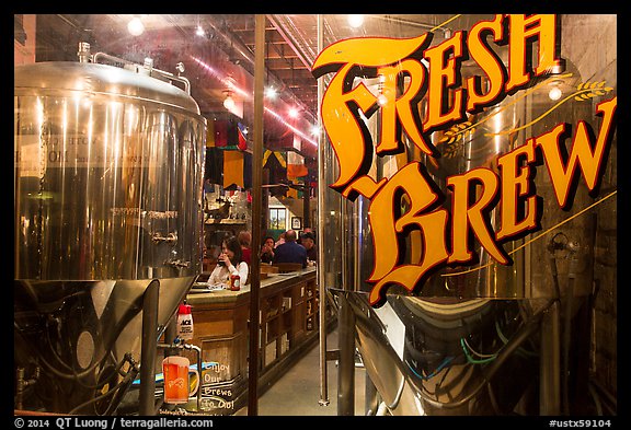 Brewery. Fredericksburg, Texas, USA (color)