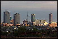 Skyline. Fort Worth, Texas, USA ( color)