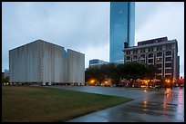 John F Kennedy Memorial Plaza. Dallas, Texas, USA ( color)