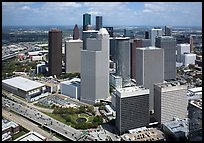 Aerial view of Skyline District. Houston, Texas, USA ( color)
