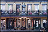 Jefferson Hotel facade. Jefferson, Texas, USA ( color)