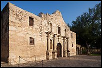 The Alamo, late afternoon. San Antonio, Texas, USA ( color)