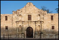 Chapel of the Alamo Mission. San Antonio, Texas, USA ( color)