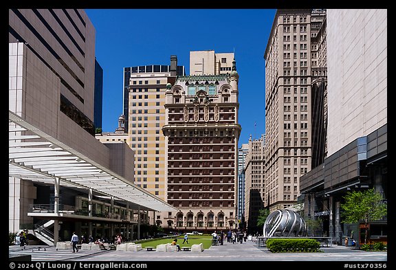 Historic Downtown. Dallas, Texas, USA (color)