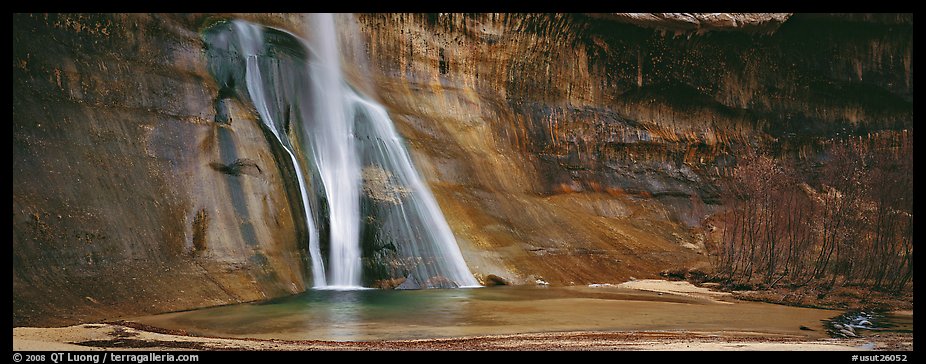 Lower Calf Creek waterfall. Grand Staircase Escalante National Monument, Utah, USA