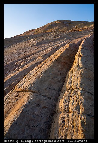 Sandstone swirls, Yellow Rock. Grand Staircase Escalante National Monument, Utah, USA