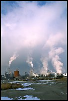 Refinery near Provo. Utah, USA (color)