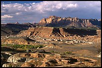 Cliffs near Springdale. Utah, USA (color)