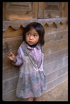 Girl of minority village, near Dalat