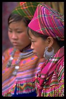 Young Flower Hmong women, Bac Ha