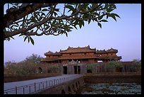 Ngo Mon (noon) gate. The citadel used to be the imperial palace of the Nguyen dynasty starting from the XVIIIth century