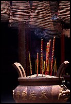 Incense stick and coils. Cholon, District 5, Ho Chi Minh City, Vietnam
