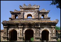 Gate, Hue citadel. Hue, Vietnam (color)