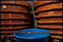 Manufacturing of fish sauce, Duong Dong. Phu Quoc Island, Vietnam (color)