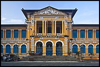 Courthouse in French colonial architecture. Ho Chi Minh City, Vietnam ( color)
