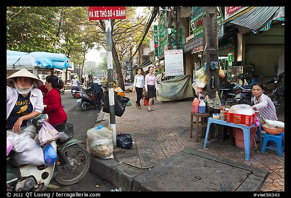 Street food vendors. Ho Chi Minh City, Vietnam