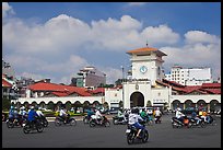 Ben Thanh Market. Ho Chi Minh City, Vietnam (color)