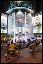 Saigon Center at night. Ho Chi Minh City, Vietnam ( color)