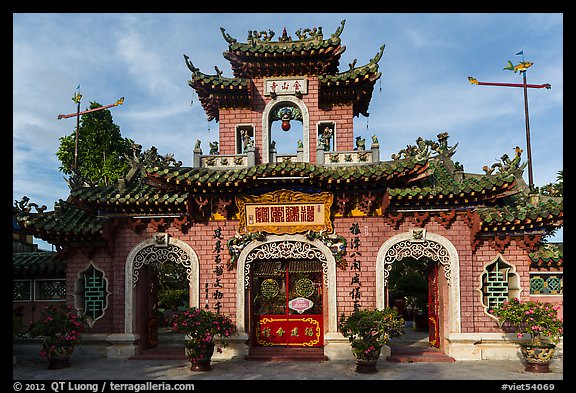 Quan Cong temple. Hoi An, Vietnam