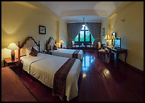 Saigon Morin Hotel guestroom. Hue, Vietnam ( color)